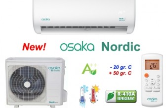 Aparat aer conditionat Osaka Nordic Inverter OHW12LT, 12000 BTU, Clasa A++