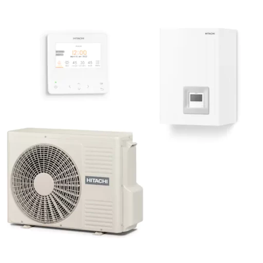 Pompă de căldură aer-apă Hitachi Yutaki S 20 kw