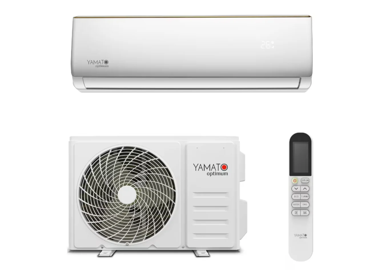 Aparat de Aer Condiționat Yamato Optimum YW09T2n Inverter cu Kit de Instalare Inclus