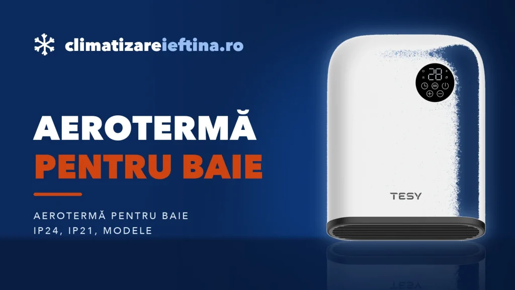 Aerotermă pentru baie: modele sigure, de perete și portabile