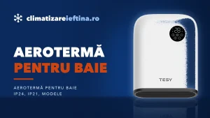 Aerotermă pentru baie: modele sigure, de perete și portabile