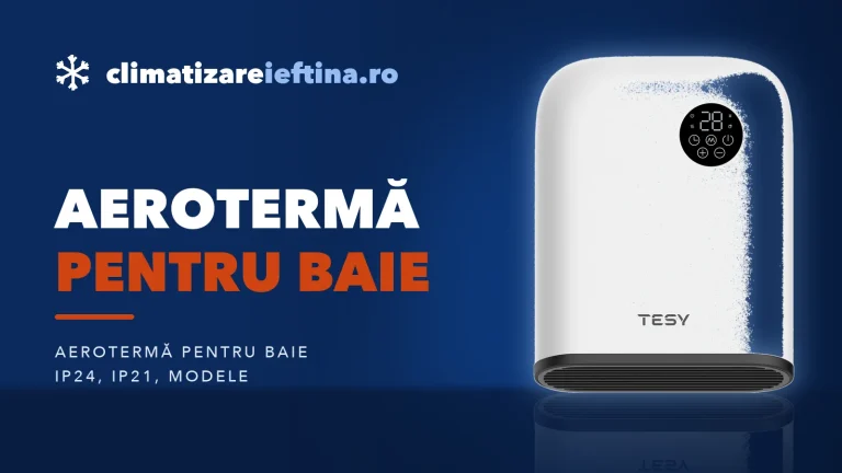Aerotermă pentru baie: modele sigure, de perete și portabile