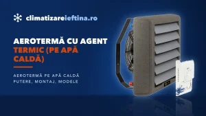 Aerotermă cu agent termic (pe apă caldă): cum funcționează