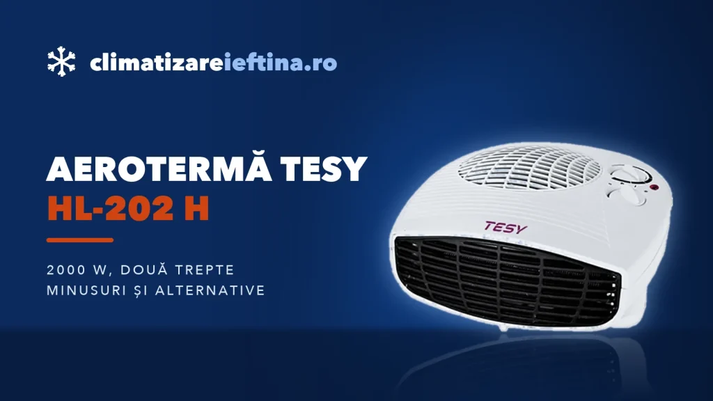 Aerotermă Tesy HL-202 H: ce oferă, minusuri și alternative