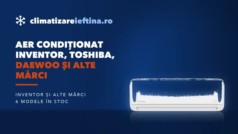 Aer condiționat Inventor, Toshiba, Daewoo și alte mărci