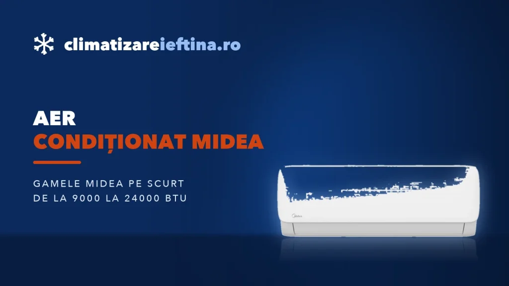Aer condiționat Midea: game, modele de 9000-24000 BTU și păreri