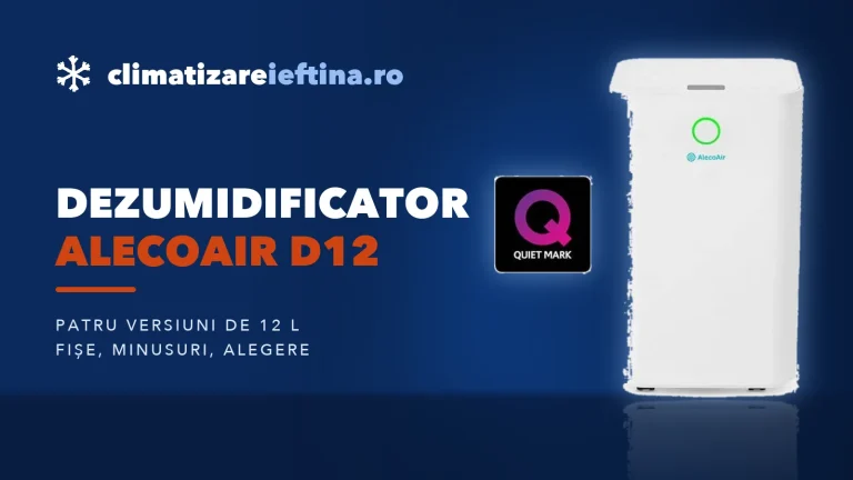 Dezumidificator AlecoAir D12: ce oferă, minusuri și alternative