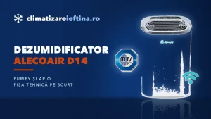 Dezumidificator AlecoAir D14: ce oferă, minusuri și alternative