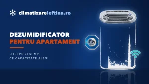 Dezumidificator pentru apartament: câți litri pe zi îți trebuie