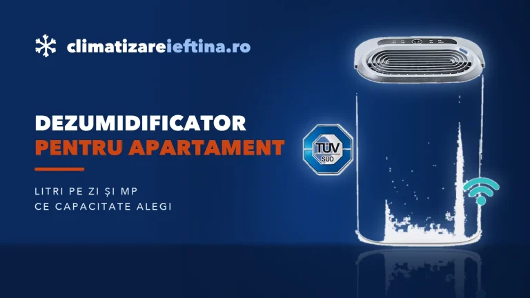Dezumidificator pentru apartament: câți litri pe zi îți trebuie