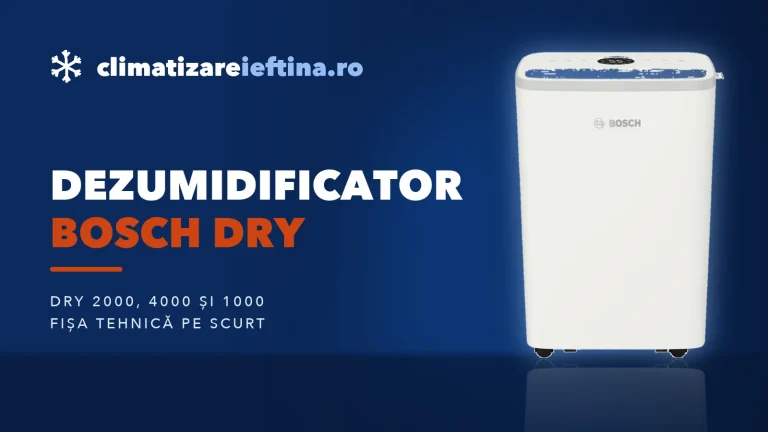 Dezumidificator Bosch Dry: ce oferă, minusuri și alternative