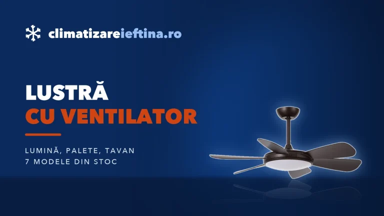 Lustră cu ventilator: cum alegi și ce modele merită