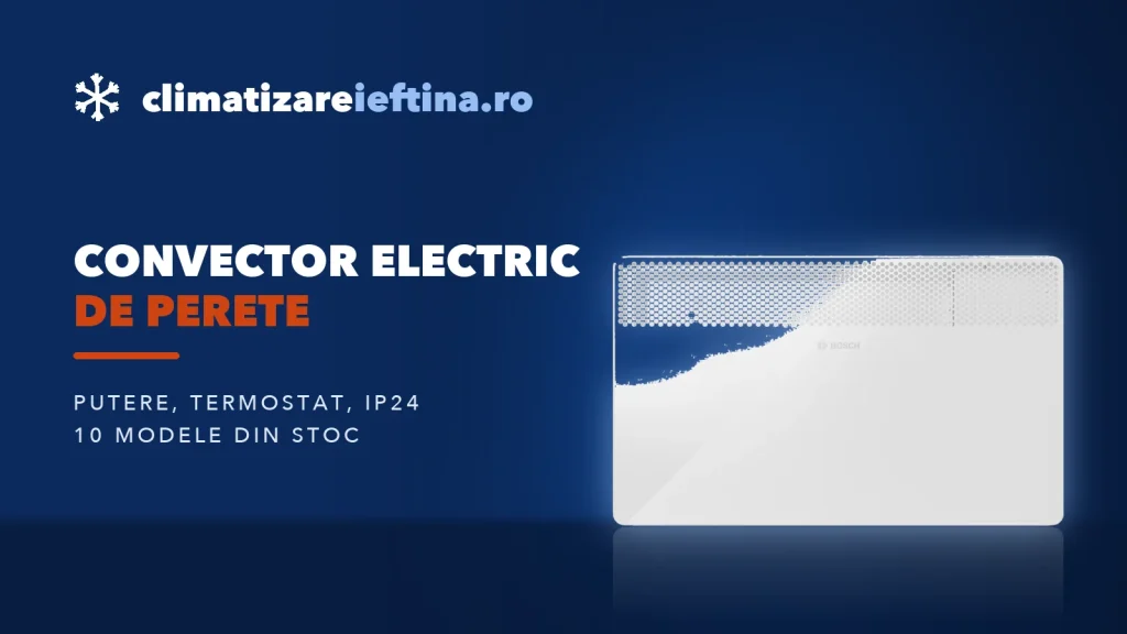 Convector electric de perete: cum alegi și 10 modele recomandate