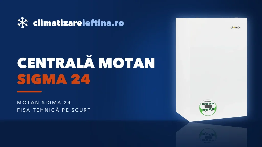 Centrală Motan Sigma 24: ce oferă, minusuri și alternative
