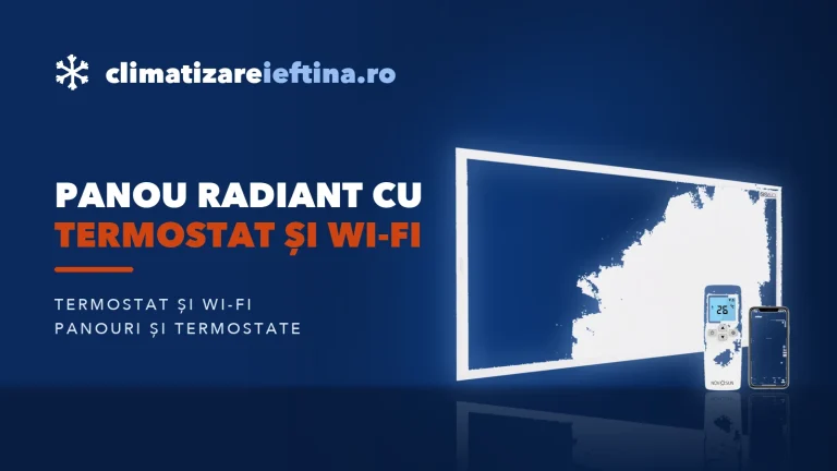 Panou radiant cu termostat și Wi-Fi: modele și termostate