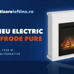 Șemineu electric Tagu Frode Pure: ce oferă și alternative