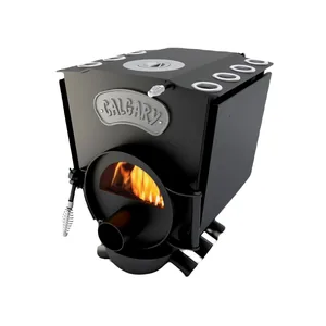 Sobă canadiană Calgary Lux 00 S-IF cu plită, 7 kW