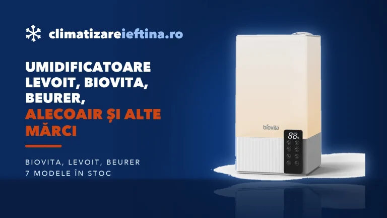 Umidificatoare Levoit, Biovita, Beurer, AlecoAir și alte mărci